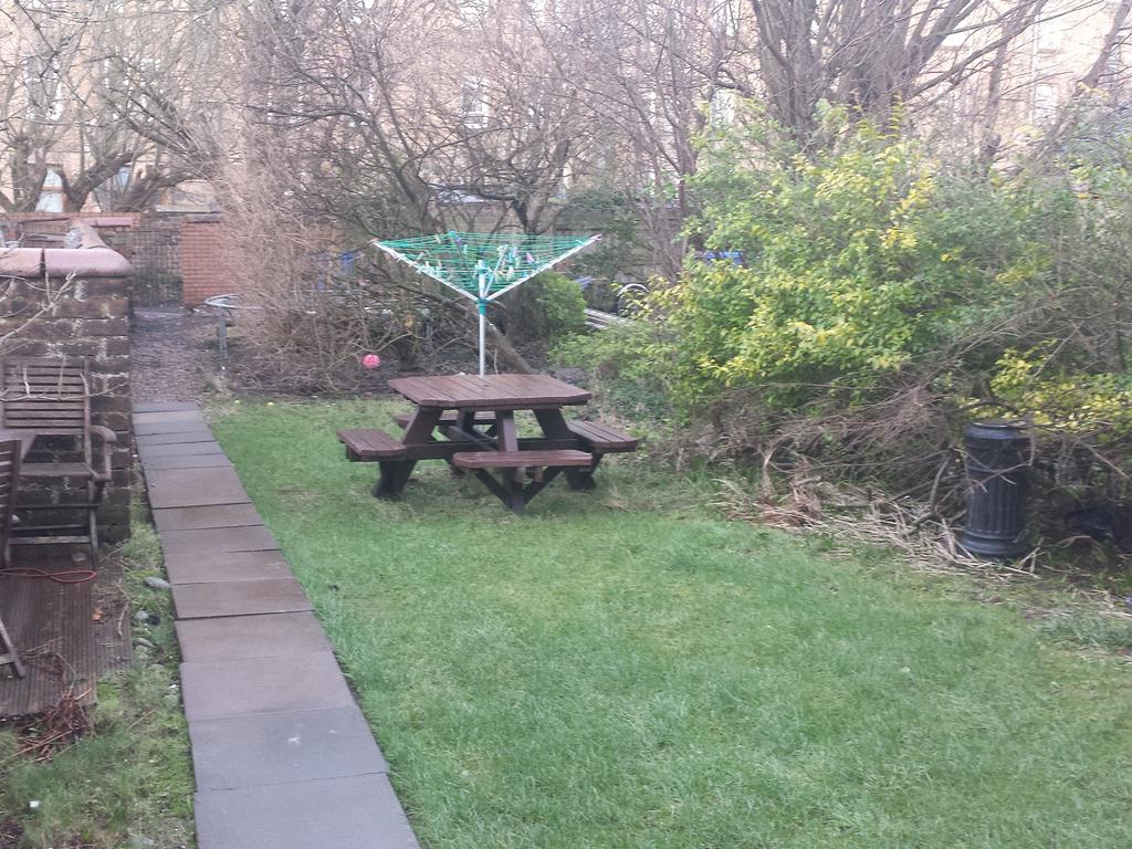 Glasgow Hampden Garden Flat Exterior foto